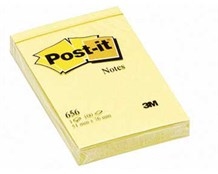 Notes Post-it 656 Gul 76x51mm